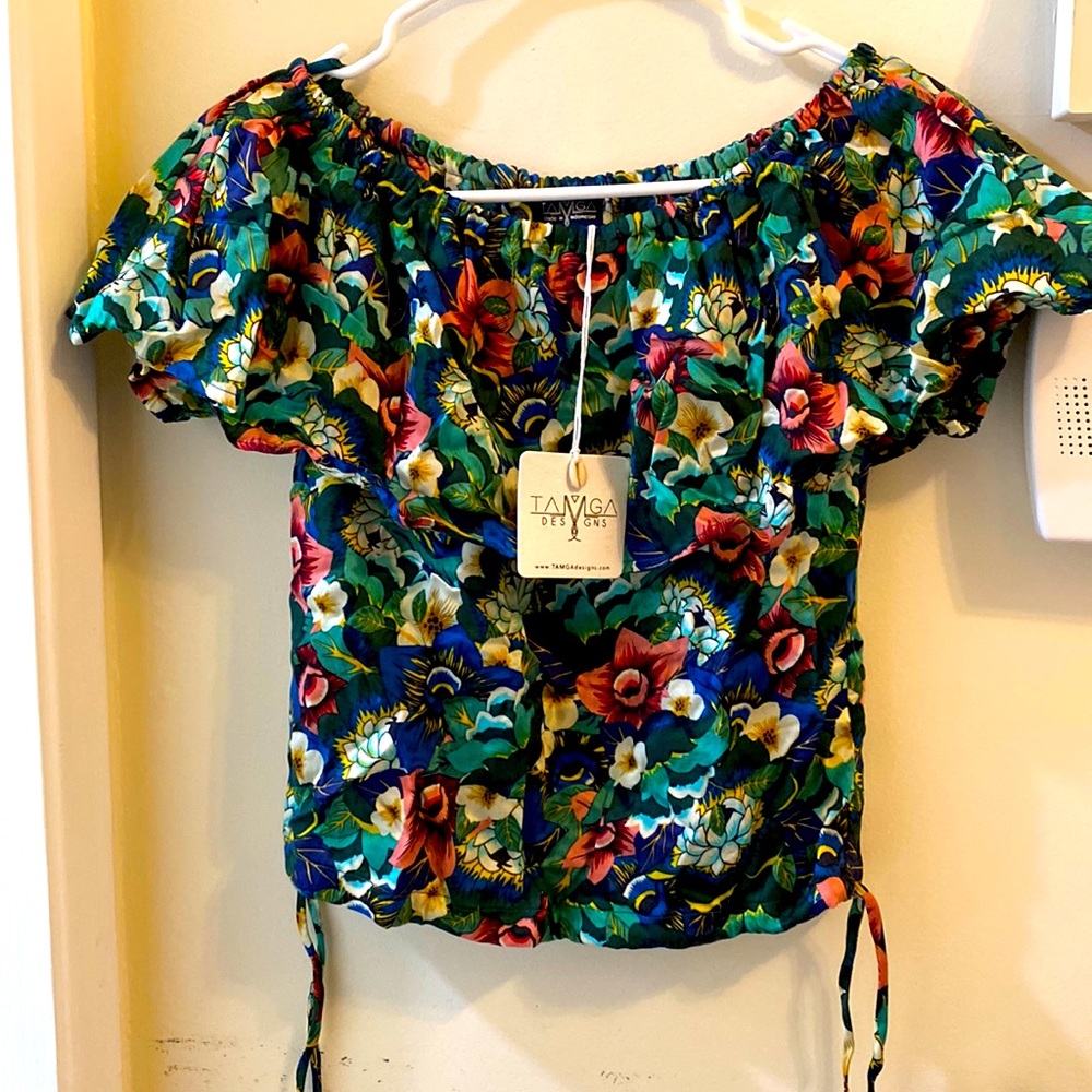 Tamaga Designs top. Brand New w/ tags. Sustainable fashion.